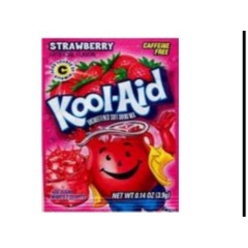 Kool Aid Envelopes Strawberry 4x48/3.9 g