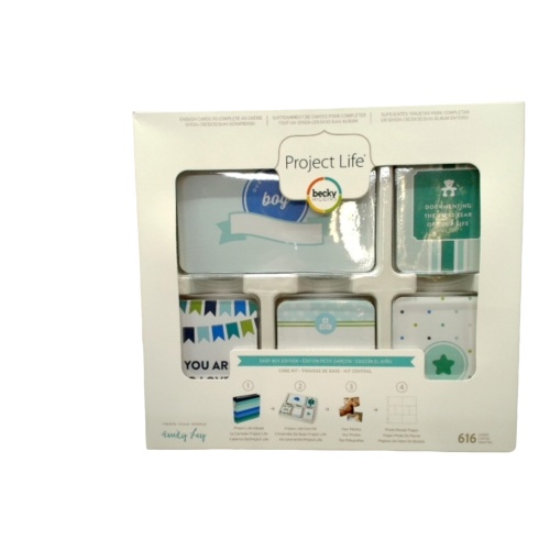Core Kit Baby Boy Edition 616 Cards Project Life