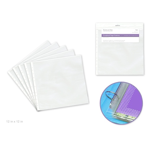 Sheet Protectors: 12x12