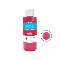Acrylic Paint 035 HOLIDAY RED 4oz Acrylique