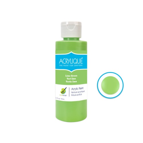 Acrylic Paint 105 LIME GREEN 4oz Acrylique