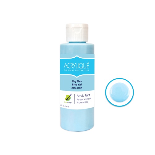 Acrylic Paint 115 SKY BLUE 4oz Acrylique
