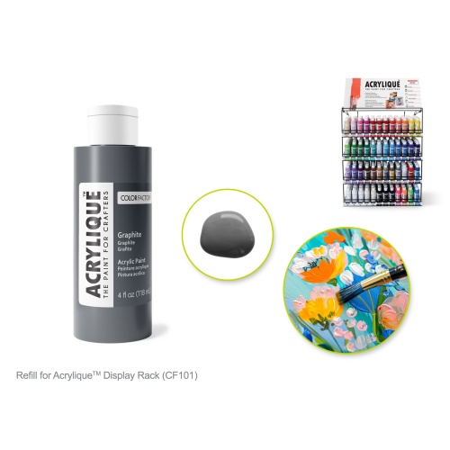 Acrylic Paint 178 GRAPHITE 4oz Acrylique