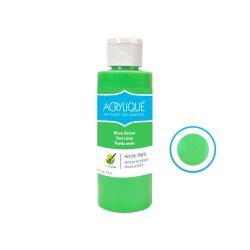 Acrylic Paint 205 NEON GREEN 4oz Acrylique