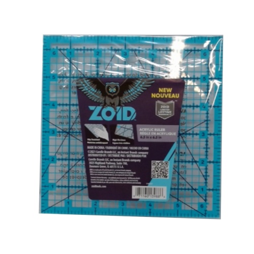 Acrylic Ruler 6.5 x 6.5