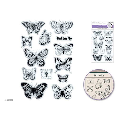 Clear Stamps: 4.3x6.3