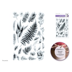 Clear Stamps: 4.3x6.3" Reusable W) Vines"