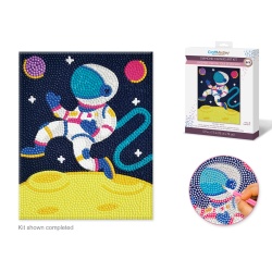 Diamond Painting Kit DIY B) Astronaut