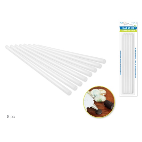 Glue Sticks 8pk 8 Dual Temp