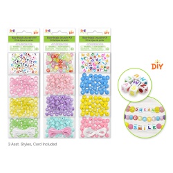 Jewelry Kit DIY Asst 12eax3styles A) Sentiments Busy-Beads