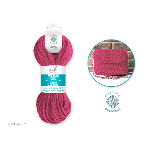Macrame Cord G-Berry 4mm 25yds Needlecrafters
