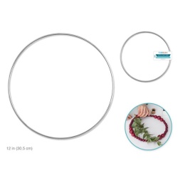 Metal Rings: 12  1pc  Silver Galvanized"
