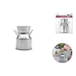 Mini Can 2.5-3" Galvanized B) Milk Jug"
