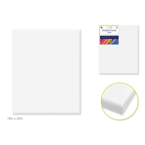 Stretch Artist Canvas 16x 20 Primed Backed Stapled