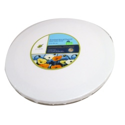 Stretch Artist Canvas Round  13 Primed Back-Stapled"