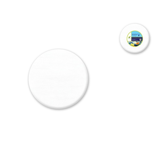 Stretch Artist Canvas: Round 7 Primed Back-Stapled