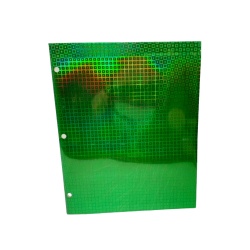 Glitter Pocket Sleeve 3 Hole Punched