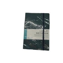 Luxury Notebook Navy 5.5 x 8.25" College Ruled"