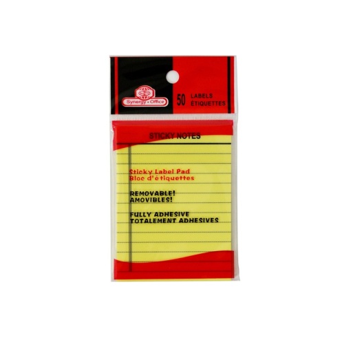 Sticky Notes Poly 50 3.75x2.75