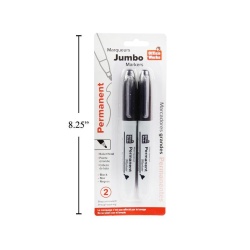 marker Permanent jumbo 2 pack black Office Works