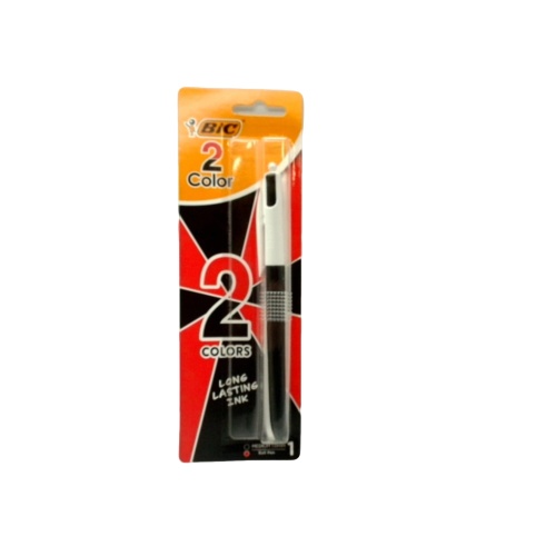 Pen 2 Colours Long Lasting Bic