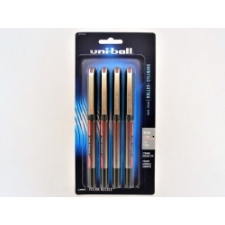 Pens 4pk Red Fluid Vision Uniball