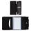 Personal Card Case Black Holds 36 Cards Snap Close Rolodex