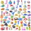 Puzzle Eraser Multi Pack 72pcs. (or $0.25ea., Or 5/$0.99)