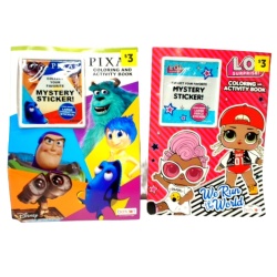 Colouring And Activity Book Pixar Or Lol Surprise!