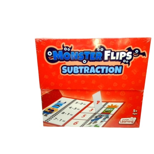Monster Flips Subtraction Flip Book Junior Learning