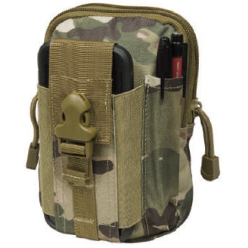 pouch milspex multi uniflage - ideal for smartphone etc. 3.75x5x7 inch 9.5x13x18cm