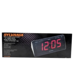 Alarm Clock Radio Digital 1.8 Jumbo Digits"