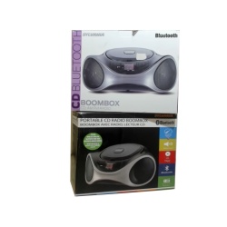 Boombox CD/Radio w/Bluetooth Ass't