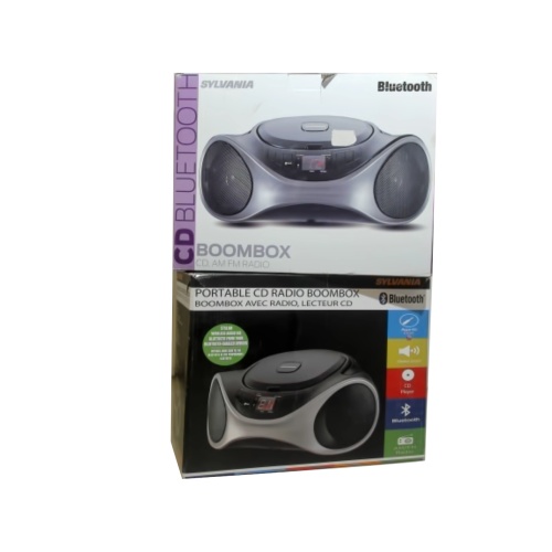 Boombox CD/Radio w/Bluetooth Ass't