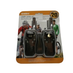 Two Way Radios 20 Mile Range 22 Channels Rechargeable Uniden