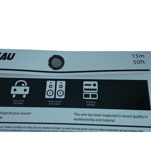 Speaker wire 16 gauge 50 foot