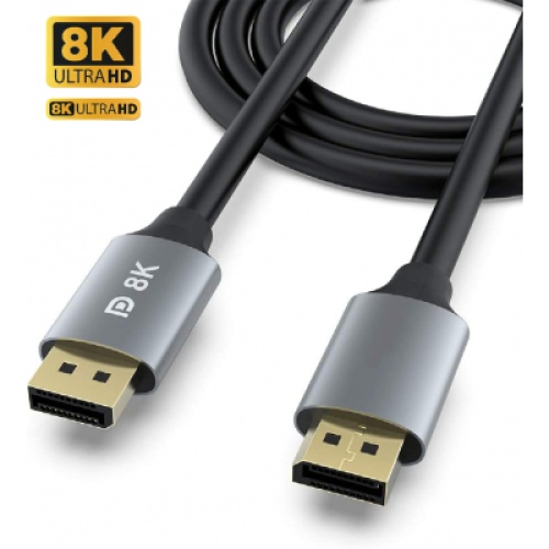 Cable - DisplayPort 6 Foot - 8k high quality connection PC to monitor