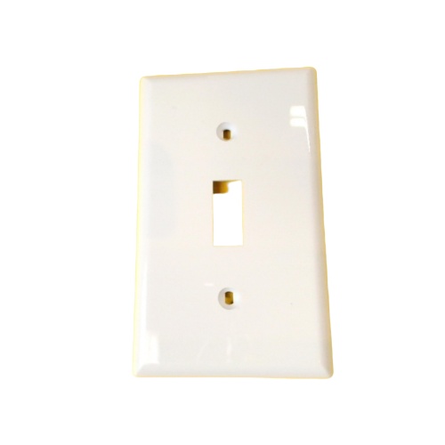 Wallplate Switch 1 gang white