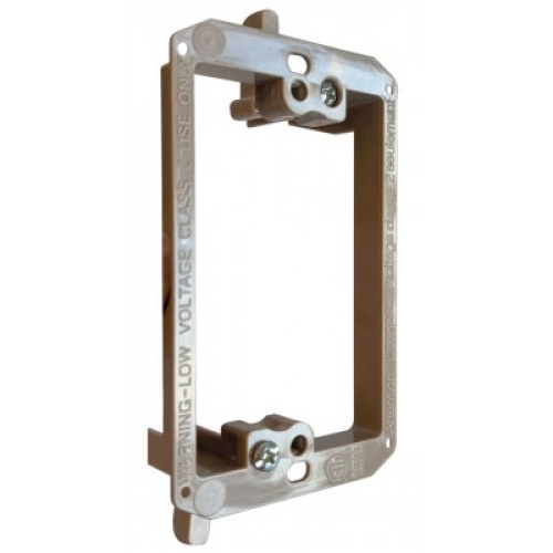 Low Voltage Mounting Bracket Class 2, 1-Gang cETL