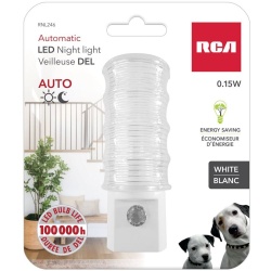 Night Light Auto LED 0.15W White RCA