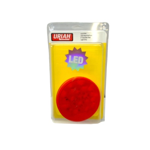 LED Stop/Tail/Turn Light Red 4 Diameter Uriah