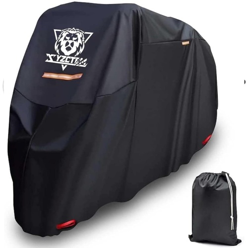 Motorcyle Cover Outdoor Storage Bag Up To 91in.