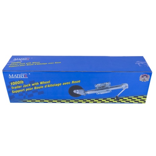 Trailer Jack w/Wheel 1000Lbs