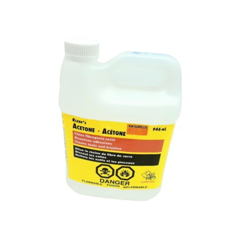acetone 946ml HAZ