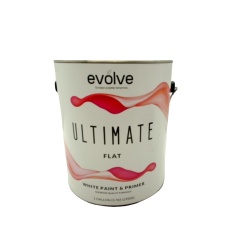 Evolve Gallon Ultimate Flat White Paint & Primer