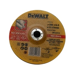 Metal Grinding Wheel 180x6.0x22.23mm Dewalt