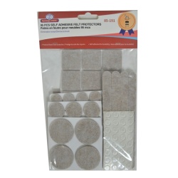 Felt Protectors 95 Pcs Assorted Sizes Self Adhesive
