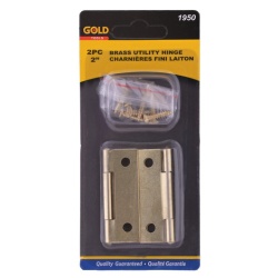 Hinge Brass 2 inch 2 pc