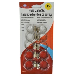 Hose Clamp Set 10 Pcs