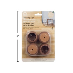 Round Chair Leg Caps 4-pc. 30-40mm. Home Essentials